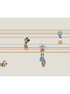 Komar Into Wonderland Fotobehang Disney - Mickey Hanging with Friends - IADX6-112