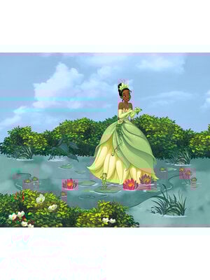 Komar Into Wonderland Fotobehang Disney - Tiana Lucky Pond - IADX6-109
