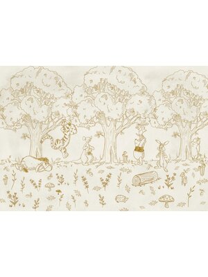 Komar Into Wonderland Fotobehang Disney - Winnie the Pooh Outdoors - IADX8-121
