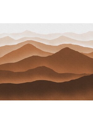 Komar Le Jardin Fotobehang Macchiato Mountains - LJX6-037