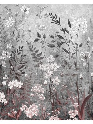 Komar Le Jardin Fotobehang Moonlight Flowers - LJX4-017