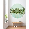 Komar Le Jardin; Komar Dots Behangcirkel Coconut Trees - D1-093
