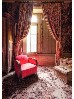 Noordwand Komar Lost Places; Komar Stefan Hefele Fotobehang Stuhlleben - SHX4-160