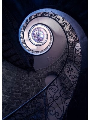 Noordwand Komar Lost Places; Komar Stefan Hefele Fotobehang Wendeltreppe - SHX4-141 Noordwand Komar Lost Places; Komar Stefan Hefele Fotobehang Wendeltreppe - SHX4-141