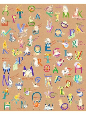 Noordwand Komar Pure Fotobehang Animals A-Z - P036-VD2