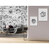 Noordwand Komar Pure Fotobehang Shades Black & White - P962-VD4