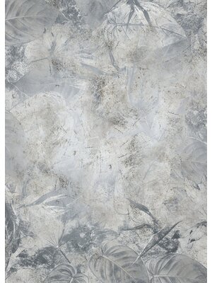 Noordwand Komar Raw Fotobehang Flower Fossil - RSX4-020 Noordwand Komar Raw Fotobehang Flower Fossil - RSX4-020