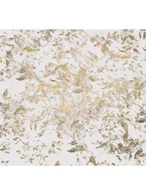 Noordwand Komar Raw Fotobehang Golden Feathers - RSX6-038