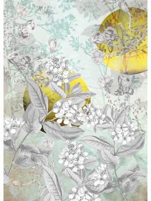 Noordwand Komar Raw Fotobehang Golden Sun - RSX4-019