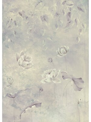 Noordwand Komar Raw Fotobehang Water Lily - R2-016 Noordwand Komar Raw Fotobehang Water Lily - R2-016