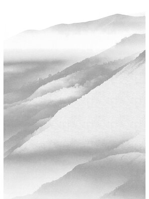 Noordwand Komar Raw Fotobehang White Noise Mountain - R2-010 Noordwand Komar Raw Fotobehang White Noise Mountain - R2-010