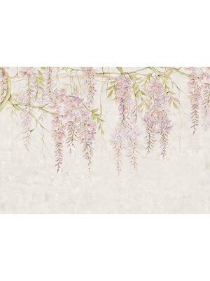 Noordwand Komar Raw Fotobehang Wisteria - R4-050 Noordwand Komar Raw Fotobehang Wisteria - R4-050