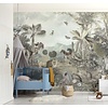 Komar Stefan Hefele; Komar Wanderlust Fotobehang Green Leaves - SHX9-114