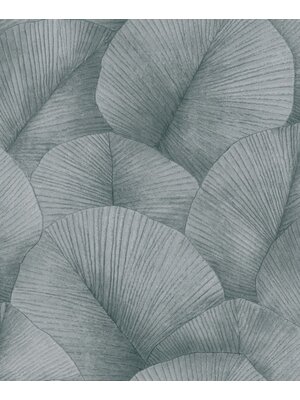 Marburg Kumano Behang met grote bladeren - 34514