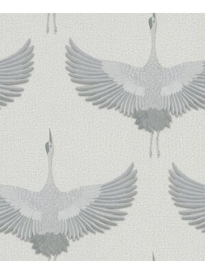 Marburg Kumano; The New Design Book Behang met kraanvogels - 34530