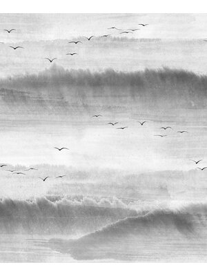 Novamur Kylie; The New Design Book Behang met lucht en vogel print - 81628