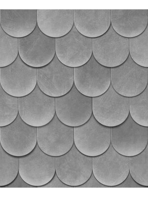 Novamur Leyla Behang met schubben motief - 81655
