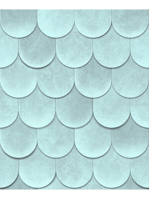 Novamur Leyla Behang met schubben motief - 81656