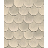 Novamur Leyla Behang met schubben motief - 81659