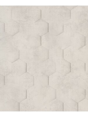 Marburg Loft Behang met 3D hexagon print - 34158