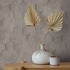 Marburg Loft Behang met 3D hexagon print - 34162