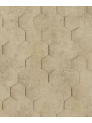 Marburg Loft; The New Design Book Behang met 3D hexagon print - 34163