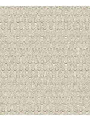 Noordwand Lustre Behang met Art Deco boogjesprint - F-VL6003