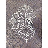 Galerie Lustre Behang met grote metallic ornamenten - CM2481
