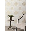 Galerie Lustre Behang met grote metallic ornamenten - CM2485