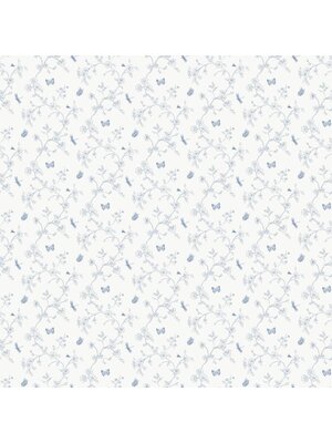 Noordwand Miniatures 3 Behang met bloemen en vlinders - G67851