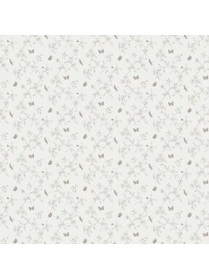 Noordwand Miniatures 3 Behang met bloemen en vlinders - G67853