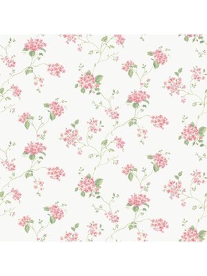 Galerie Miniatures 3 Behang met hortensia's - G68718