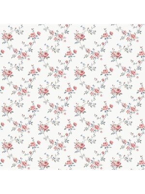 Noordwand Miniatures 3 Behang met roosjes - G68731 Noordwand Miniatures 3 Behang met roosjes - G68731