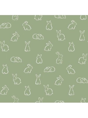 Cristiana Masi MiniMe Behang met konijntjes - 17145