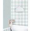 Noordwand MiniMe Behang met lichtblauwe tartan ruit - 17151 Noordwand MiniMe Behang met lichtblauwe tartan ruit - 17151