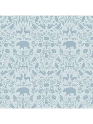 Cristiana Masi MiniMe Behang met silhouetten van bosdieren - 17143 Cristiana Masi MiniMe Behang met silhouetten van bosdieren - 17143