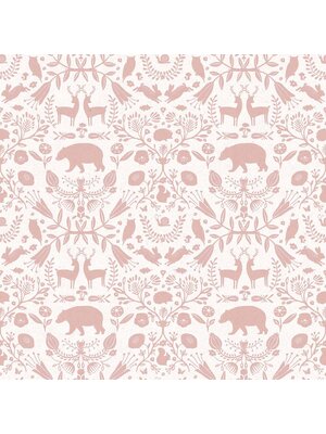 Cristiana Masi MiniMe Behang met silhouetten van bosdieren - 17144