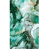Novamur Mona Fotobehang marmer groen-goud - 81681