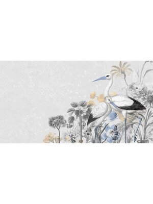 Muance Muance Fotobehang Cranes in love - MU13090 Muance Muance Fotobehang Cranes in love - MU13090