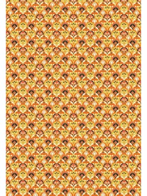 Noordwand Seventies Behang met retroprint - S702a4 Noordwand Seventies Behang met retroprint - S702a4