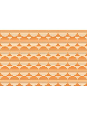 Noordwand Seventies Retrobehang met cirkelprint - S710c9