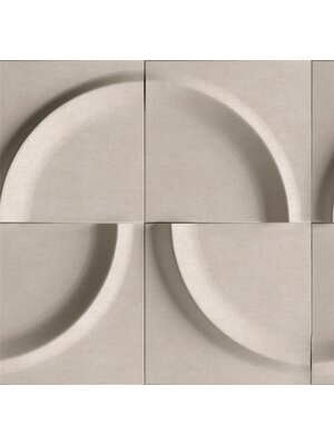 Marburg Shades Iconic Behang 3d halve cirkel patroon - 34466