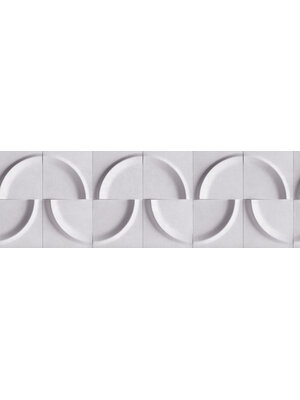 Marburg Shades Iconic Behangrand 3d halve cirkel - 34468