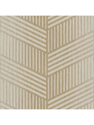 Cristiana Masi Textum Behang met chevron strepenprint - 24482
