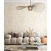 Cristiana Masi Textum Behang met sleets weefsel structuu - 24442