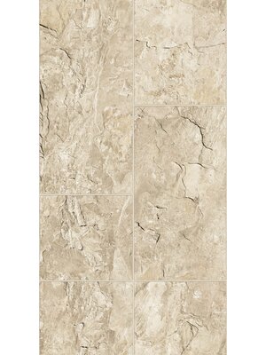 Noordwand Textura Behang met grove natuursteen tegel print - 1545766