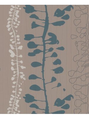 Marburg The New Amsterdam Book Behang met abstracte bladeren en structuur - 74877