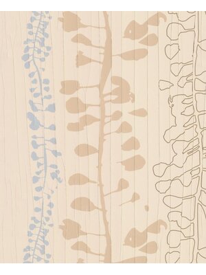 Marburg The New Amsterdam Book Behang met abstracte bladeren en structuur - 74878