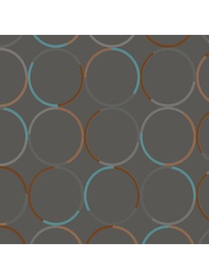 Marburg The New Amsterdam Book Behang met cirkels - 55501