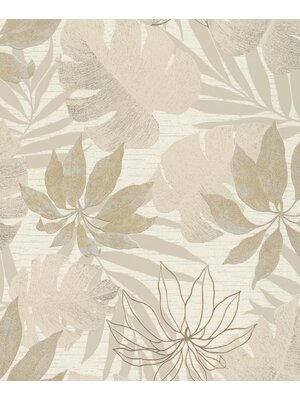 Noordwand The new design book Behang met grote bladeren - 31602